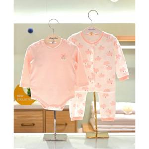 압소바 HK(아기선물2종)투라랑 내의 미미슬림바디슈트 세트(25년가을) (HA2C10389)