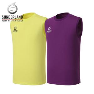 선덜랜드 유소년/성인 남성 축구/스포츠 로고 프린팅포인트 라운드 민소매티셔츠 - 26821-TS03