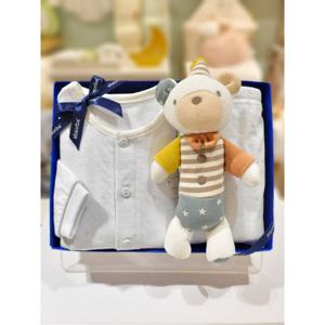 압소바 HK(아기내의선물)뉴 키투내의 애착딸랑이세트(25FW신상) (HAZD103H5)