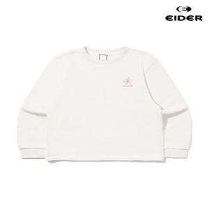 아이더 (DWW24258_W6) 여성 THE SWEAT (더 스웻) 긴팔 기모 MTM 티셔츠 (Cream)