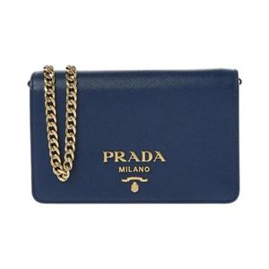 프라다 럭스 사피아노 레더 크로스바디백 블루에뜨 1BP006-NZV-F0016