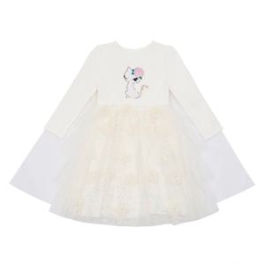 [프랜치켓] 여아키즈원피스 IV 망또 꽃 O/P Q44DCO160W2