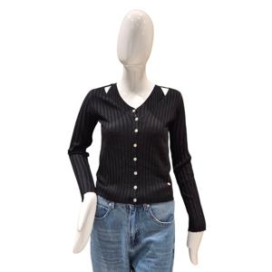 [파파야]브이 골지 니트 가디건(PNPRCD001C)