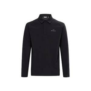 아이더긴팔티 BQJ DMU25225Z1 WEATHER FLEX (웨더 플렉스) 남성 하이브리드 폴로 티셔츠 (Black)