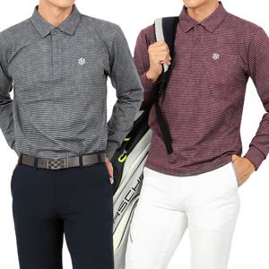 토마스하디 남성 스트라이프 약기모 PK 티셔츠 Model No_CB5083