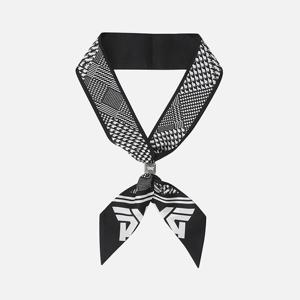 UQC PHPPW9702-21 여성 체크 실크 트윌리 스카프