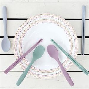 파스텔 실리콘 어린이 수저세트 3color 주방데코 홈데코 주방 용품 데코