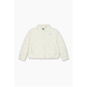 [베네통 키즈] 셔츠형 웰론 점퍼 QAPD03561IV_아이보리