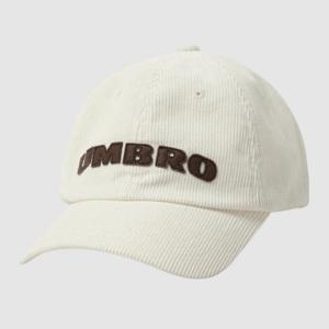 엄브로모자 TQT UP423CCPO1-SCW 코듀로이 볼캡 IVORY