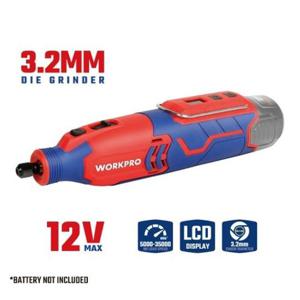 워크프로 12V 다이그라인더 베어툴 WP461602