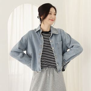 [웬디즈갤러리]오센스 데님 셔츠 자켓 / 여성 편한 데일리 SJK105