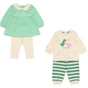 [블루독베이비](백일/돌/어린이집등원선물)2종택1 상하세트 45A70-672-0820