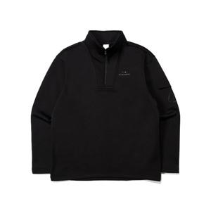 [아이더 (행사)]COMMODORE (코모도르) 남성 짚업 티셔츠 (Black) DMW23204_Z1