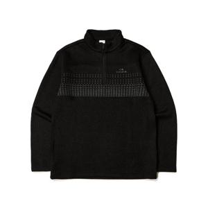 [아이더 (행사)]FRAPPE (프라페) 남성 짚업 티셔츠 (Black) DMW23203_Z1