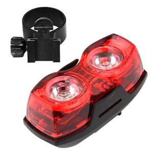RAYPAL LED 2구LED 후미등 레드 N-6504 자전거용품 자전거 전조등 핸들바전조등