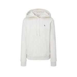 헤지스 여성 25FW 아이코닉 SET-UP 코튼 블렌드 기모 후디 아이보리 HSTS5D900IV