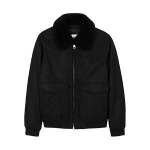 산드로 시어링 칼라 재킷 SHPBL01220