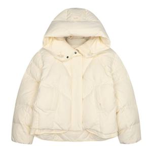 [블루테일]AYH4JP02II 아이보리 여아 숏 푸퍼 다운 점퍼