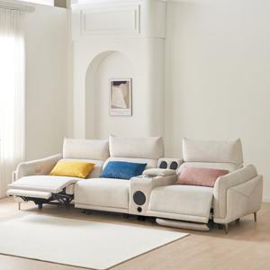 서광퍼니처 주드 4인용 블루투스 홈바 전동 리클라이너 소파 sk