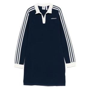 아디다스 미디 원피스 JC7690 Night Indigo Off White DOM