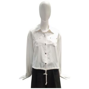 [페이지플린]카라넥 똑딱이 버튼 포켓 긴팔 셔츠 F5CJK001