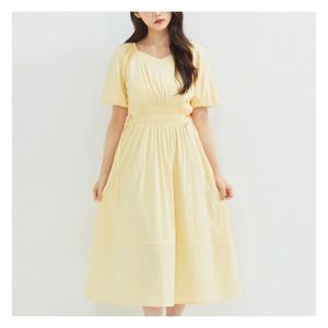 [로엠]스퀘어넥 밴딩원피스 (RMOWC37RT1-T)