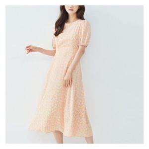 [로엠]백리본 플라워 롱원피스 (RMOWC37RT9-T)