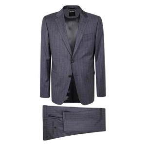 25 FW Zegna 핀스트라이프 싱글 브레스티드 울 수트 222712A2281CGN TP442867028