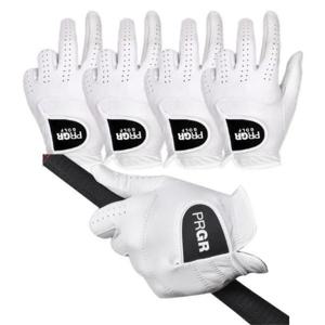 [프로기아]4장 PRGR 부드러운 올 양피 PRB-25B 남성용 골프장갑