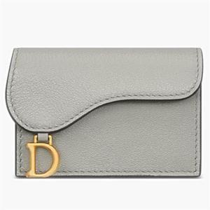 디올 SADDLE 플랩 카드 지갑 S5611CCEH_M41G