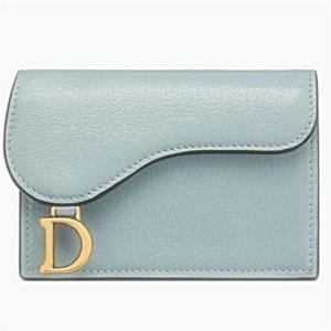 디올 SADDLE 플랩 카드 지갑 S5611CCEH_M81B