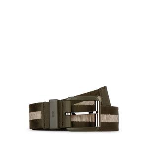 디올 로고버클 자카드 패브릭 벨트 4333RVNBG H09E