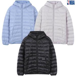 [NBA]N245WD611P GR 남여공용 엔비에이 경량 다운 패딩 점퍼 RDS 후드 오버핏 루즈핏