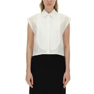 빅토리아베컴   반팔 셔츠 FW24 1324WTP005578AWHITE 2699014 WHITE