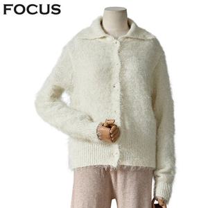 [포커스]FOCUS 카라헤이리가디건_FW3J7KC0309