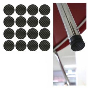 ( 소음방지패드 에바 원형 소 블랙 32P 지름20 층간소음 바닥패치 의자바닥 미끄럼방지 마루보호