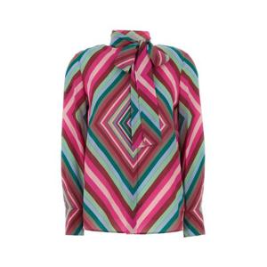 발렌티노 가라바니 셔츠 5B3AB6P38RT M12 Stripped