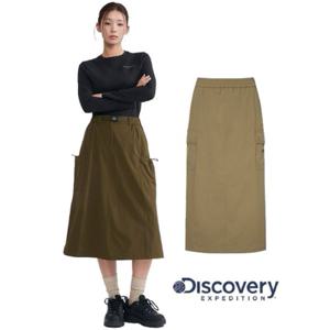 디스커버리 25FW 겨울 여성 파라슈트기모안감스커트 DWSK92056CAD