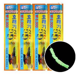 씨타임 GG 호래기 장대채비 국산 바늘 낚시 채비 호래기채비 호래기낚시 호래기바늘 바다채비