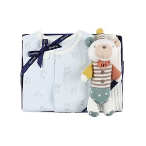 [압소바]투니바디슈트+딸랑이인형SET(AY7106D1AXA365)