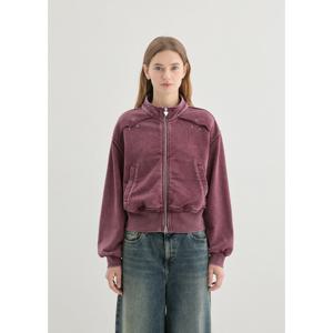 [게스]여성 스터드 워싱 집업 YP3K3400