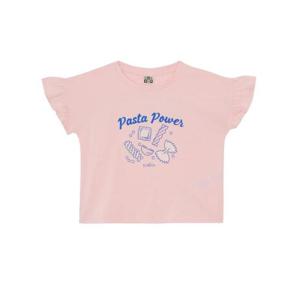 봉통 여아 연핑크 반팔 티셔츠 BA10142K_30225E