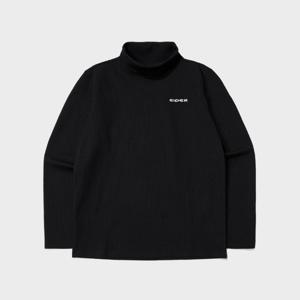 아이더긴팔티 JQS DWW24263Z1 WOOLY (울리) 여성 긴팔 터틀넥 티셔츠 (Black)