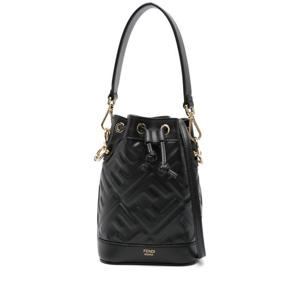 펜디 여성 블랙 미니 버킷백 8BS093 ANWTF0KUR