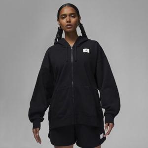 나이키후드집업 DV1394-010 조던 플라이트여성 플리스 풀집 후디