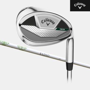캘러웨이 CB 12 캐비티백 스틸 웨지 뒷땅방지 웨지 카본샤프트 [여성용][크롬][ELDIO WHT/GRN]