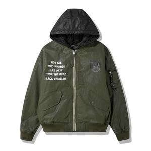 [지프]카본 코팅 MA-1 항공점퍼  카키 (JQ3JPU252KH)