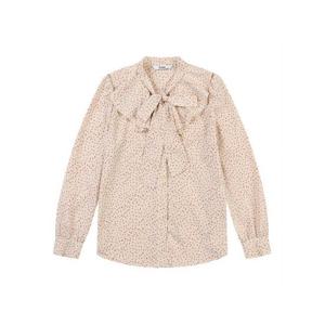 [에꼴드파리][에꼴드파리] 프릴 리본 블라우스_CB2YWBA002Z