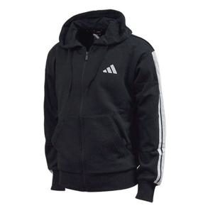 아디다스 에센셜 3선 풀집 플리스 후드자켓 JD1870