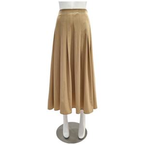 [페이지플린]뒷 셔링 스판 주름 롱 스커트 F5CSK011